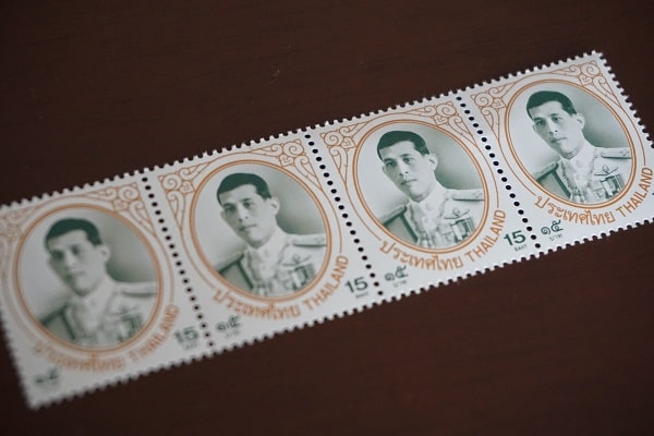 タイ王国切手 - 使用済切手